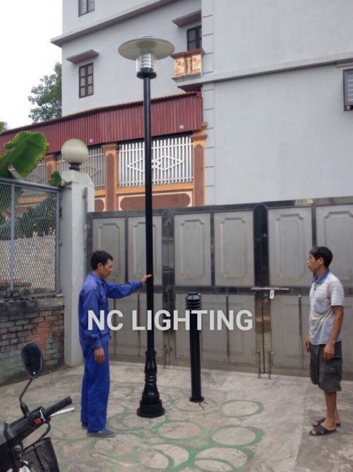 Cột đèn sân vườn 1 bóng 28 Cột đèn sân vườn 1 bóng