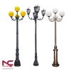 Cột đèn sân vườn 4 bóng