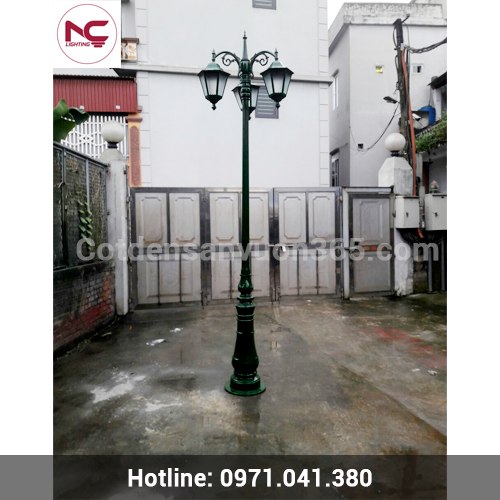 Nơi mua cột đèn sân vườn tại Vĩnh Phúc giá rẻ 6 cot den san vuon dc02, cột đèn sân vườn tại vĩnh phúc