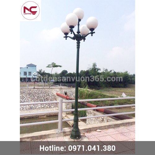 Nơi mua cột đèn sân vườn tại Vĩnh Phúc giá rẻ 13 cot den san vuon dc02-13-org