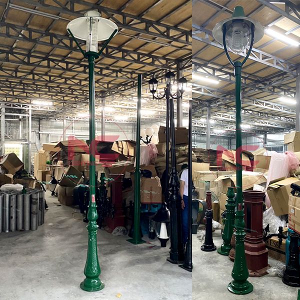 Cột đèn sân vườn 1 bóng 14 cột đèn trang trí 1 bóng, mẫu đèn sân vườn đẹp, Cột đèn sân vườn 1 bóng