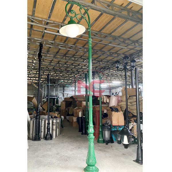Cột đèn sân vườn 1 bóng 18 cột đèn trang trí 1 bóng dc09, Cột đèn sân vườn 1 bóng