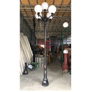 Cột đèn sân vườn 5 bóng 11 cột đèn trang trí sân vườn 1 bóng, Cột đèn sân vườn 5 bóng