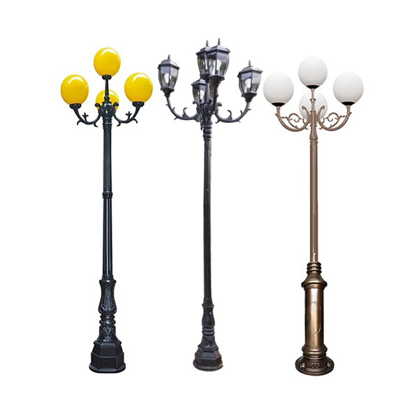 Mua bán trụ đèn sân vườn giá tốt tại Hà Nội 3 Cột đèn sân vườn giá rẻ