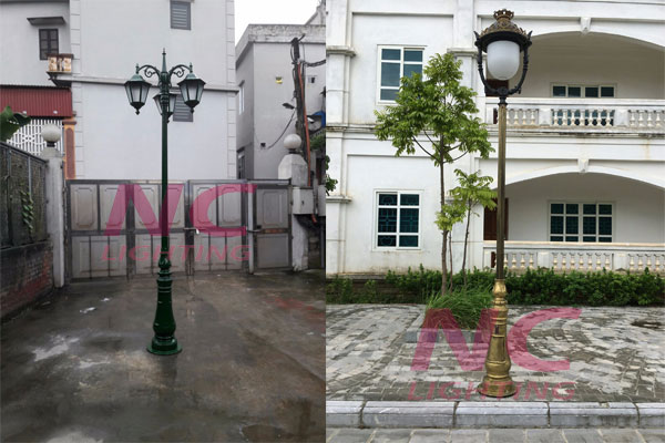 Cơ sở bán cột đèn sân vườn đẹp với nhiều phong cách 16 Cot-den-san-vuon-de-DC-06