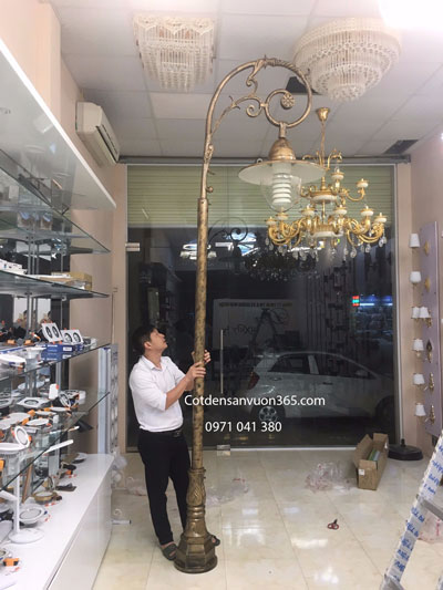 Cột đèn sân vườn 1 bóng 26 Cột đèn sân vườn 1 bóng