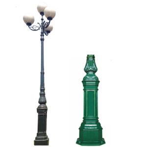 Bền đẹp với 7 cột đèn sân vườn đúc 1 2 3 4 5 bóng giá rẻ 4 Cột đèn sân vườn đúc DC05B