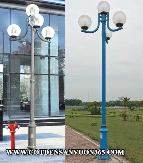 Cột Đèn Sân Vườn Nouvo 11 Cột đèn trang trí sân vườn NOUVO, Cột Đèn Sân Vườn Nouvo