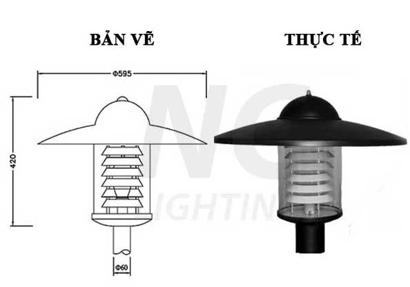 Đèn vườn JUPITER 5 Đèn chiếu sáng sân vườn JUPITER