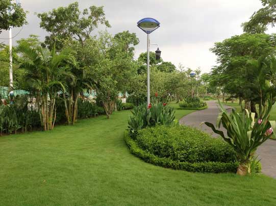 Đèn vườn con mắt 9 Đèn con mắt