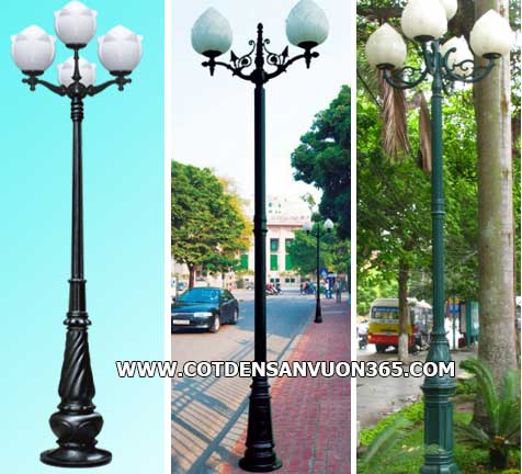 Đèn Sân Vườn Hoa Sen IP65 | Chịu Va Đập 6J – D250–D500 6 Đèn sân vườn hoa sen