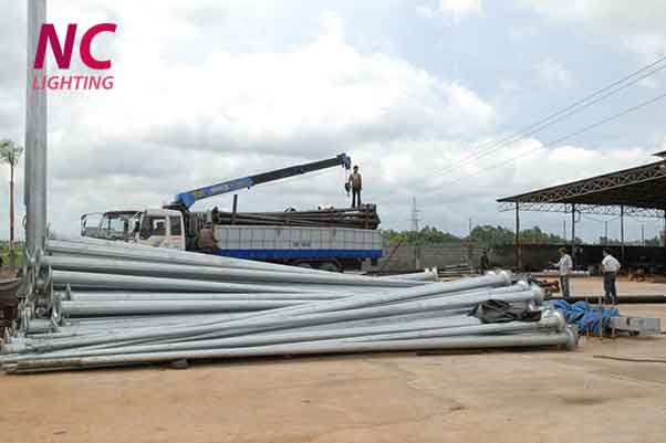 Cột đèn đường phố NC-06 8 Hình ảnh xưởng sản xuất trụ đèn đường phố NC - 06 NC LIGHTING