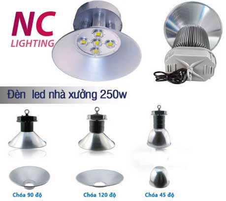 Báo giá đèn LED nhà xưởng tại Thái Bình mới nhất 22 Báo giá đèn led chiếu sáng nhà xưởng 250W