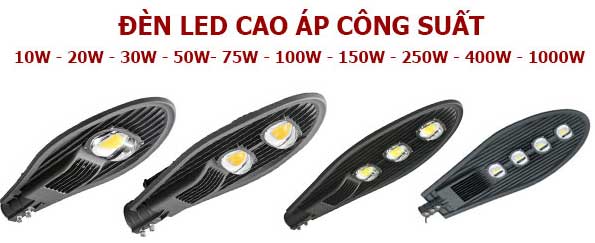 Báo giá đèn led cao áp 100W mới nhất 5 Đèn led cao áp sử dụng chấn lưu điện tử