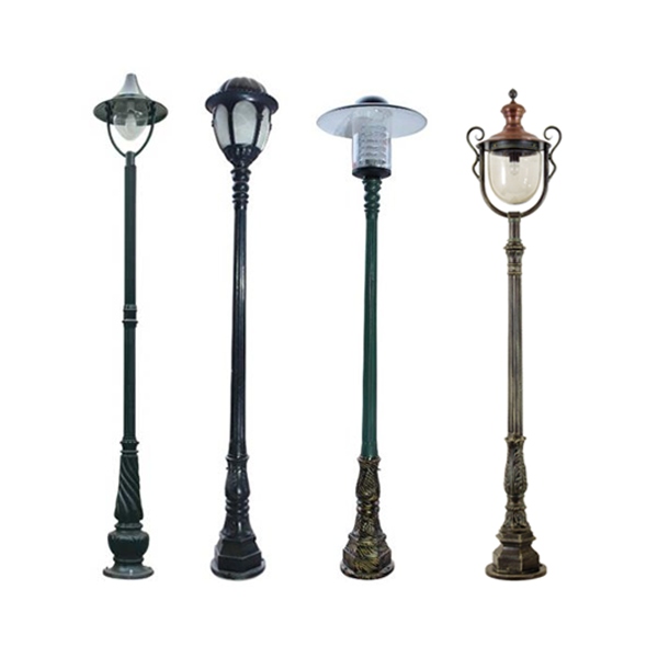 Mua bán trụ đèn sân vườn giá tốt tại Hà Nội 8 cot den 1 bong