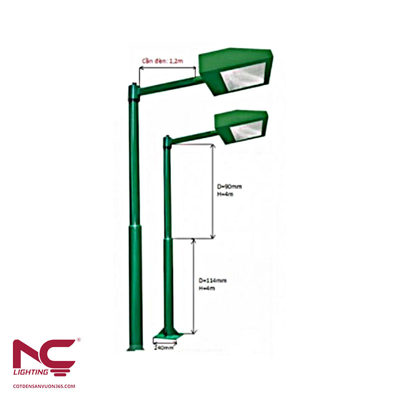 Cột đèn sân Tennis 6 Cột đèn sân Tennis