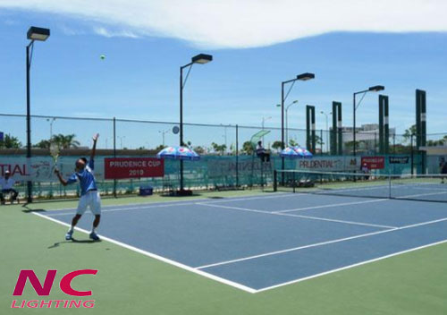 Cột đèn sân Tennis 7 Hinh anh cot den san tennis