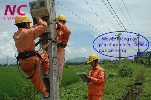 Su dung den led cao ap tiet kiem dien nang