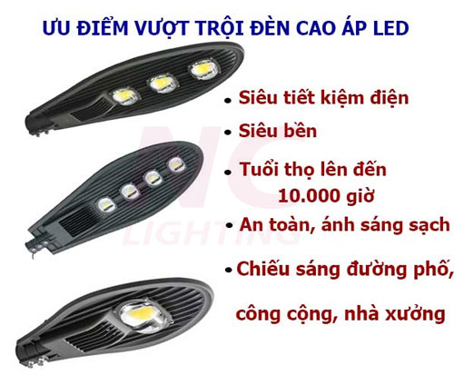 Thị Trường Đèn Led Tại Việt Nam 4 Uu diem noi bat cua den duong led cao ap