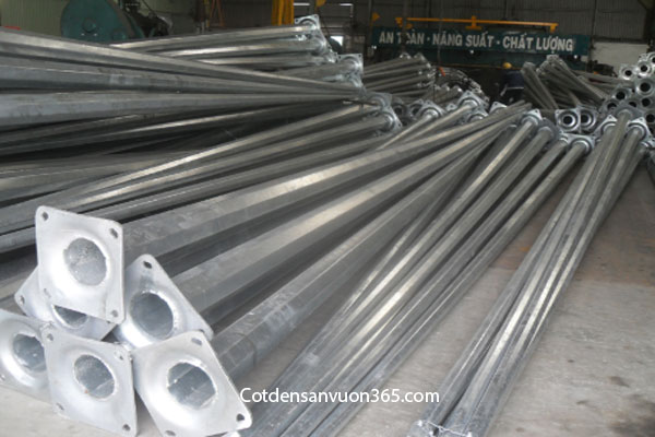 Cột Đèn Cao Áp 8m 11 Hình ảnh thực tế cột đèn cao áp 8m