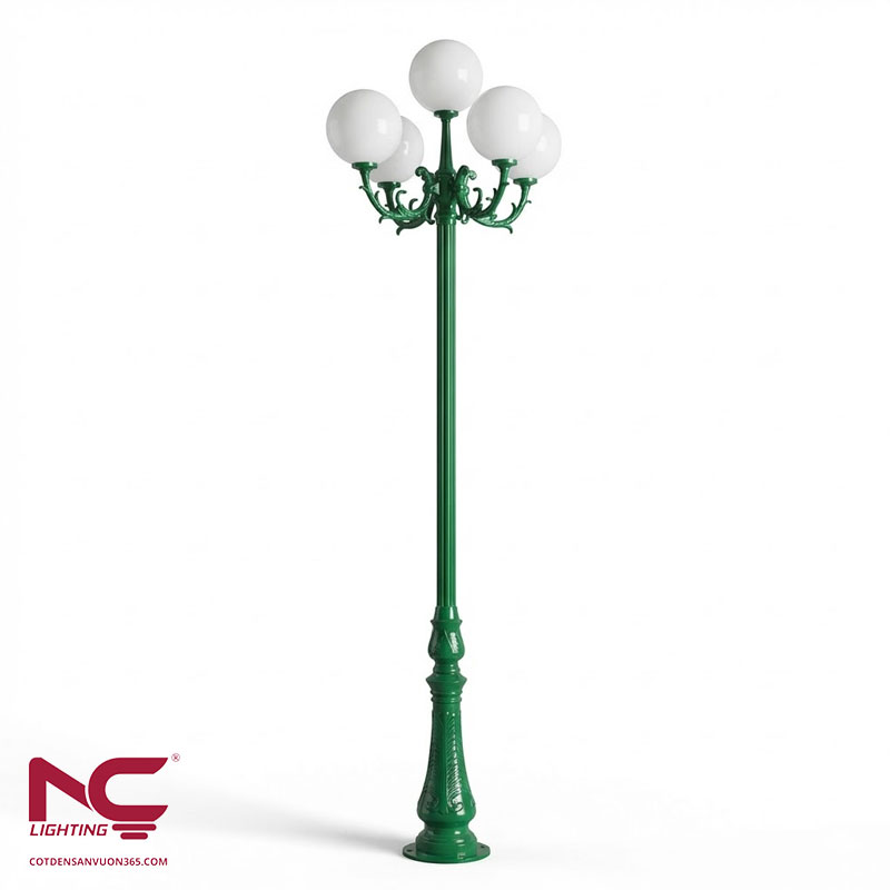 Cột Đèn Sân Vườn DC-09 6 Cột Đèn Sân Vườn DC-09