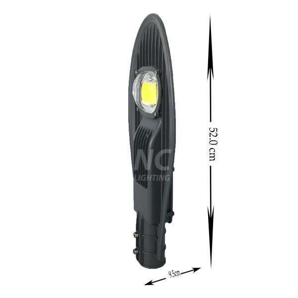 Báo giá đèn đường led 50W rẻ nhất 2 Kích thước Đèn Led cao cáp NC10