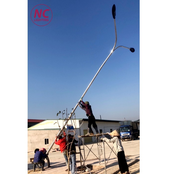 Top 8 cột đèn cao áp giá rẻ 8 Cột đèn cao áp tròn côn