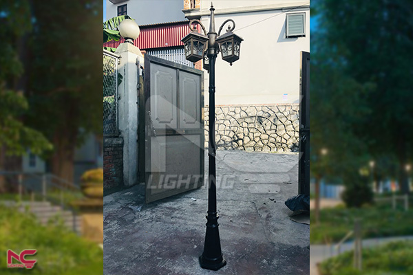 Cột đèn sân vườn DC11 24 mua cột đèn sân vườn tại hà nội, Cột đèn sân vườn DC11