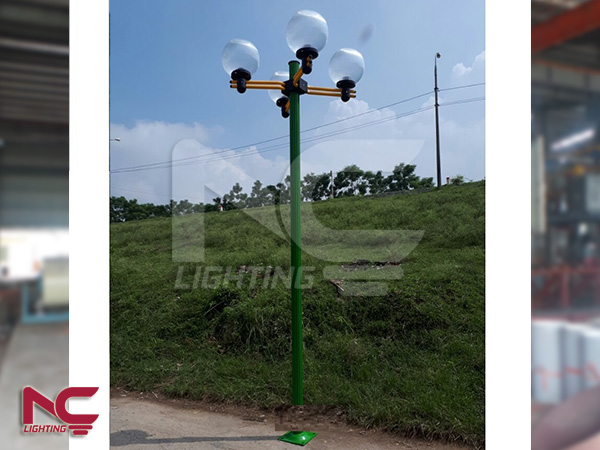 Bền đẹp với 7 cột đèn sân vườn đúc 1 2 3 4 5 bóng giá rẻ 8 Cột đèn sân vườn đúc ARLEQUIN