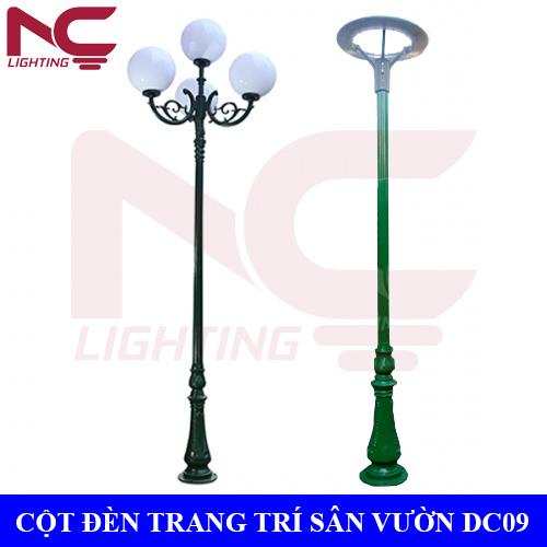 Cột đèn trang trí sân vườn DC09
