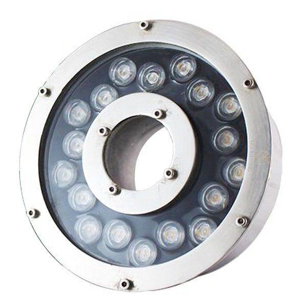 Đèn Led Âm Nước Bánh Xe RGB NCB-04, P=18W 1 Đèn Led Âm Nước Bánh Xe RGB NCB-04