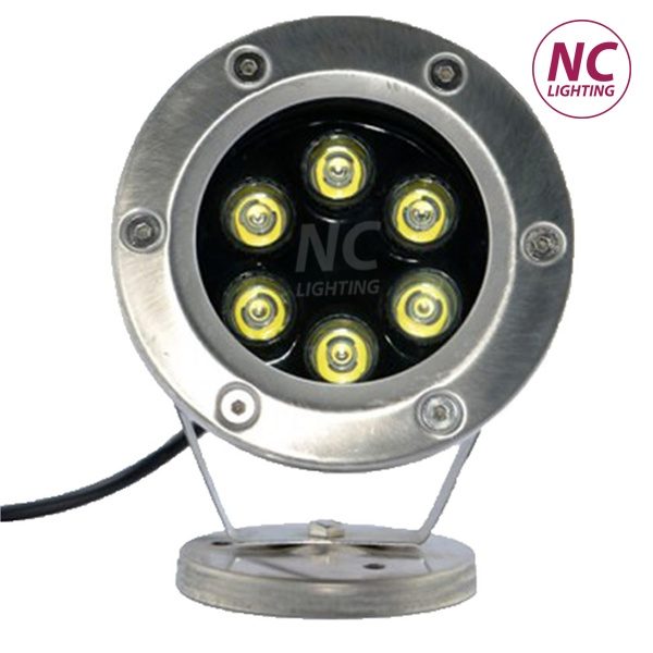 Đèn Led Âm Nước NCA-02, P=6W RGB 1 Đèn Led Âm Nước NCA-02, P=6W RGB