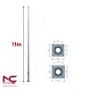 Cột Đèn Cao Áp 11m 3 Cột Đèn Cao Áp 11m