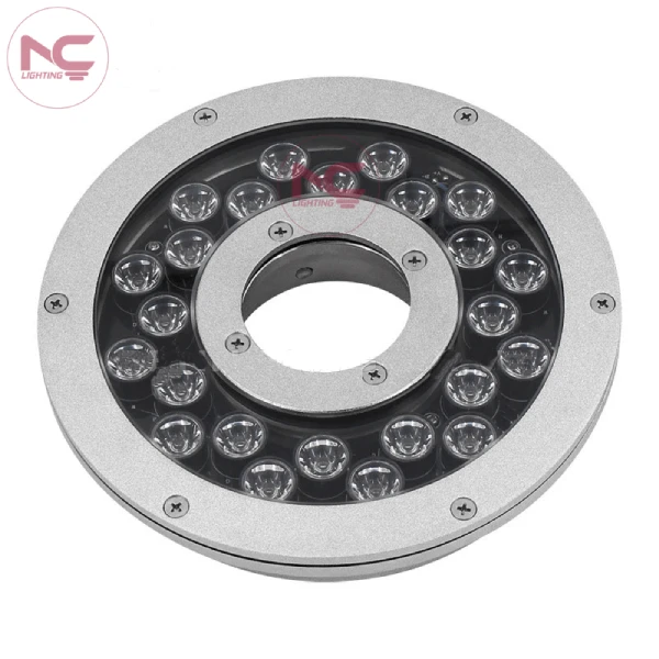 Đèn Led Âm Nước Bánh Xe RGB NCB-05, P=24W 1 Đèn Led Âm Nước Bánh Xe RGB NCB-05, P=24W
