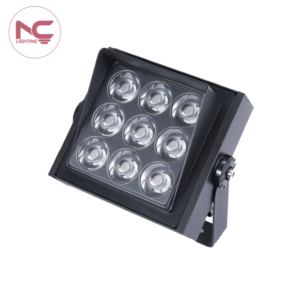 Đèn Chiếu Cột Vuông Mũ NCCVMCOB 1 Đèn Chiếu Cột Vuông Mũ NCCVMCOB