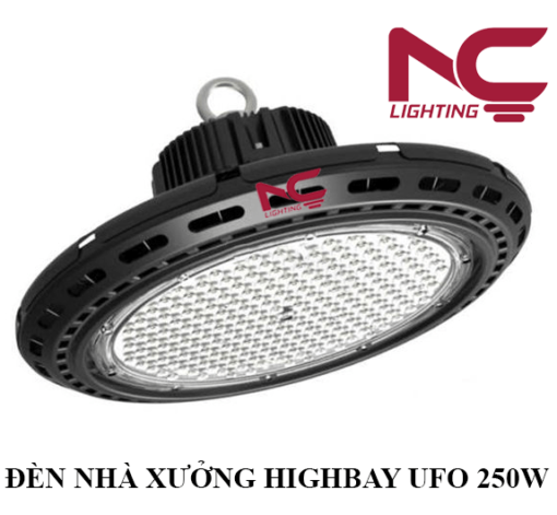 Đèn Highbay UFO Nhà Xưởng XNC-30 250W 1 Đèn nhà xưởng XNC-30